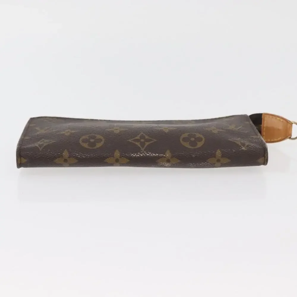 Louis Vuitton Monogram Bucket GM Accessory Pouch Brown